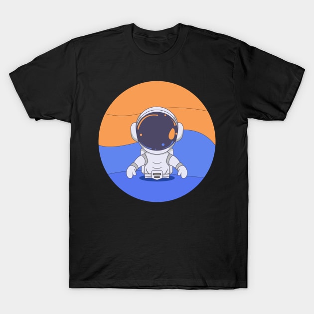 astronaut in the ocean T-Shirt by Nashesa.pol